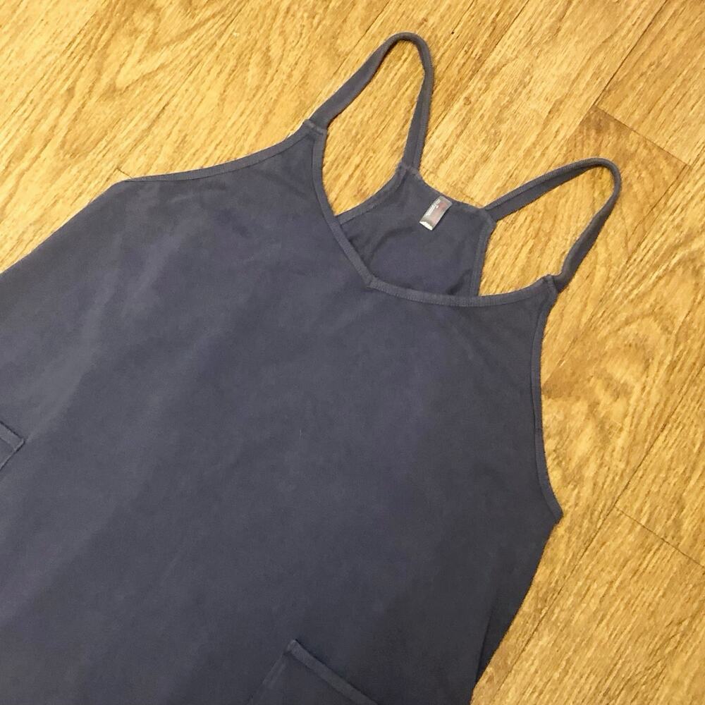 NWOT Free People Movement Blue Indigo Hot Shot Mini Dress Romper Size Small - Picture 6 of 14